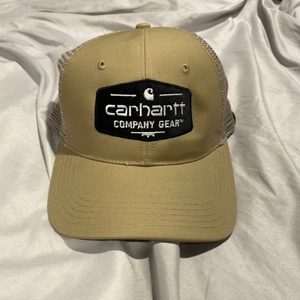 Khaki carhartt snapback